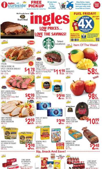 Ingles Flyer - 07/24/2024 - 07/30/2024.
