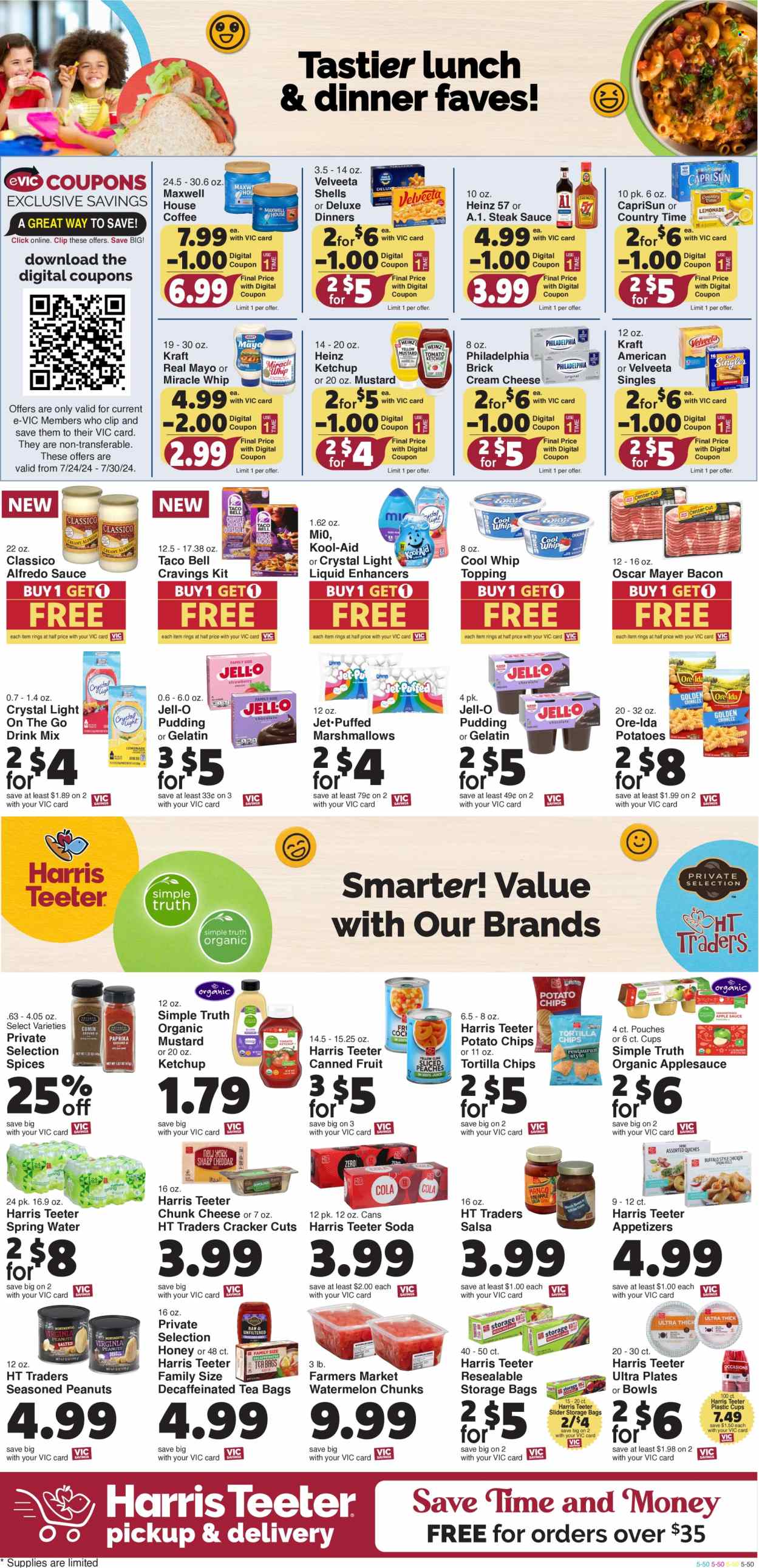 Harris Teeter ad - 07/24/2024 - 07/30/2024. Page 9