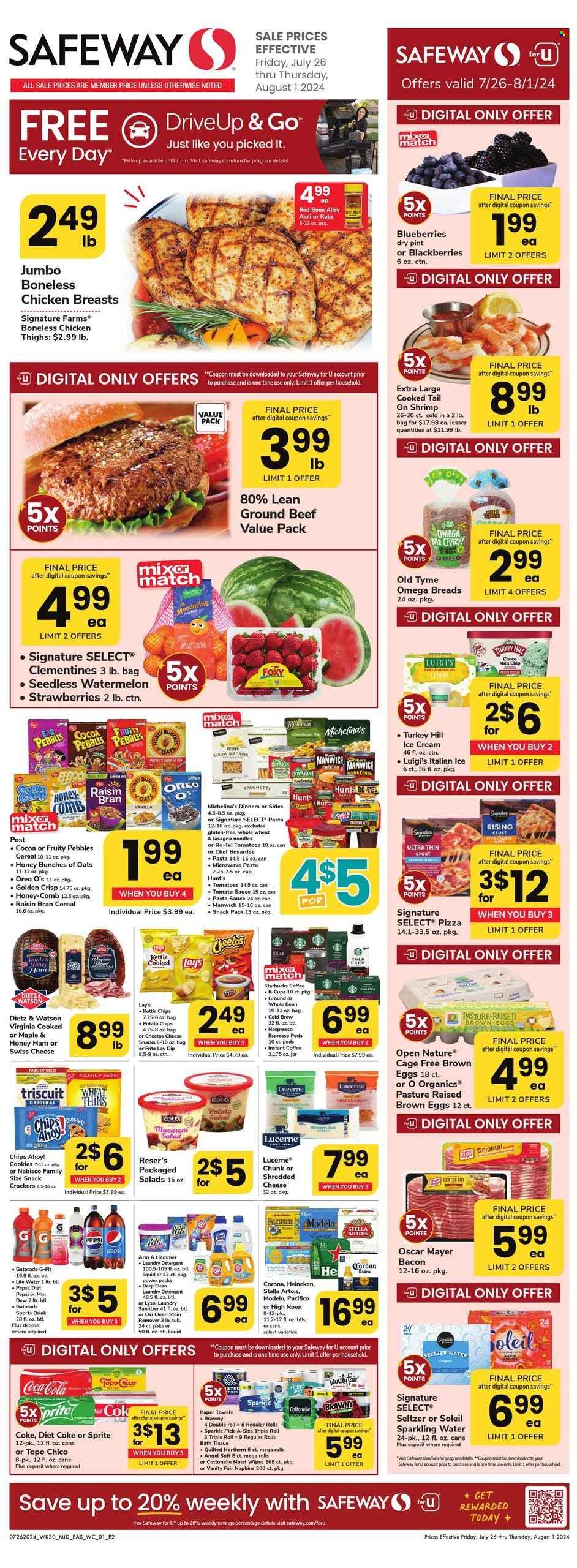 Safeway ad - 07/26/2024 - 08/01/2024. Page 1