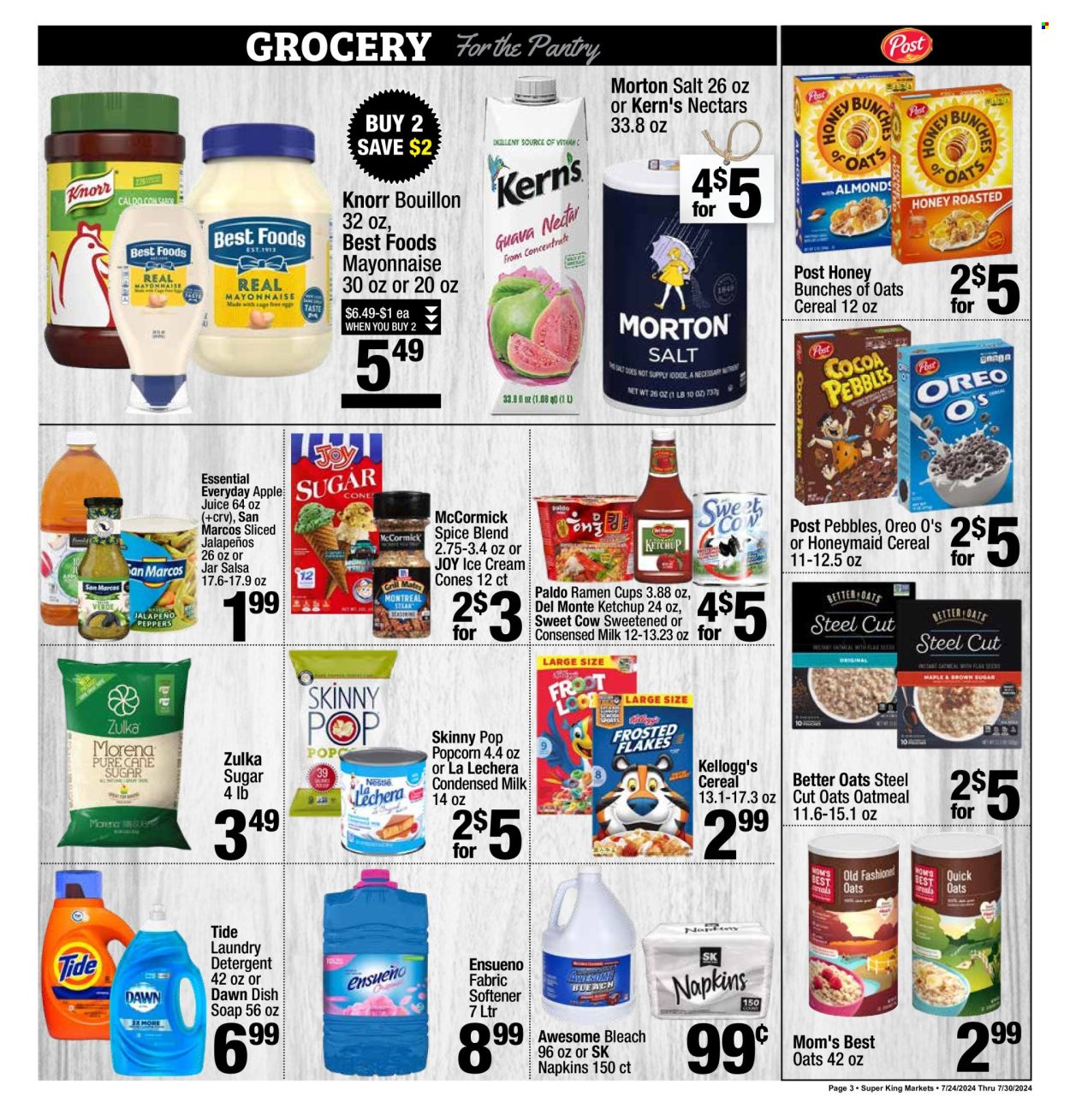 Super King Markets ad - 07/24/2024 - 07/30/2024. Page 3