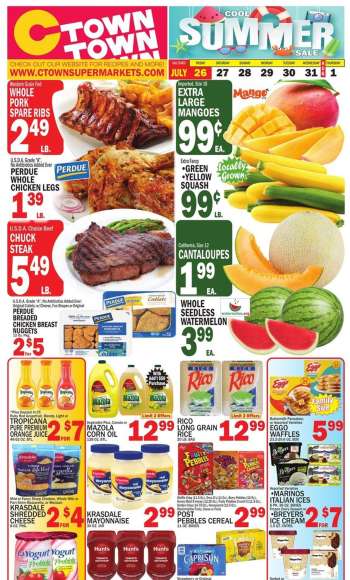 C-Town Flyer - 07/26/2024 - 08/01/2024.