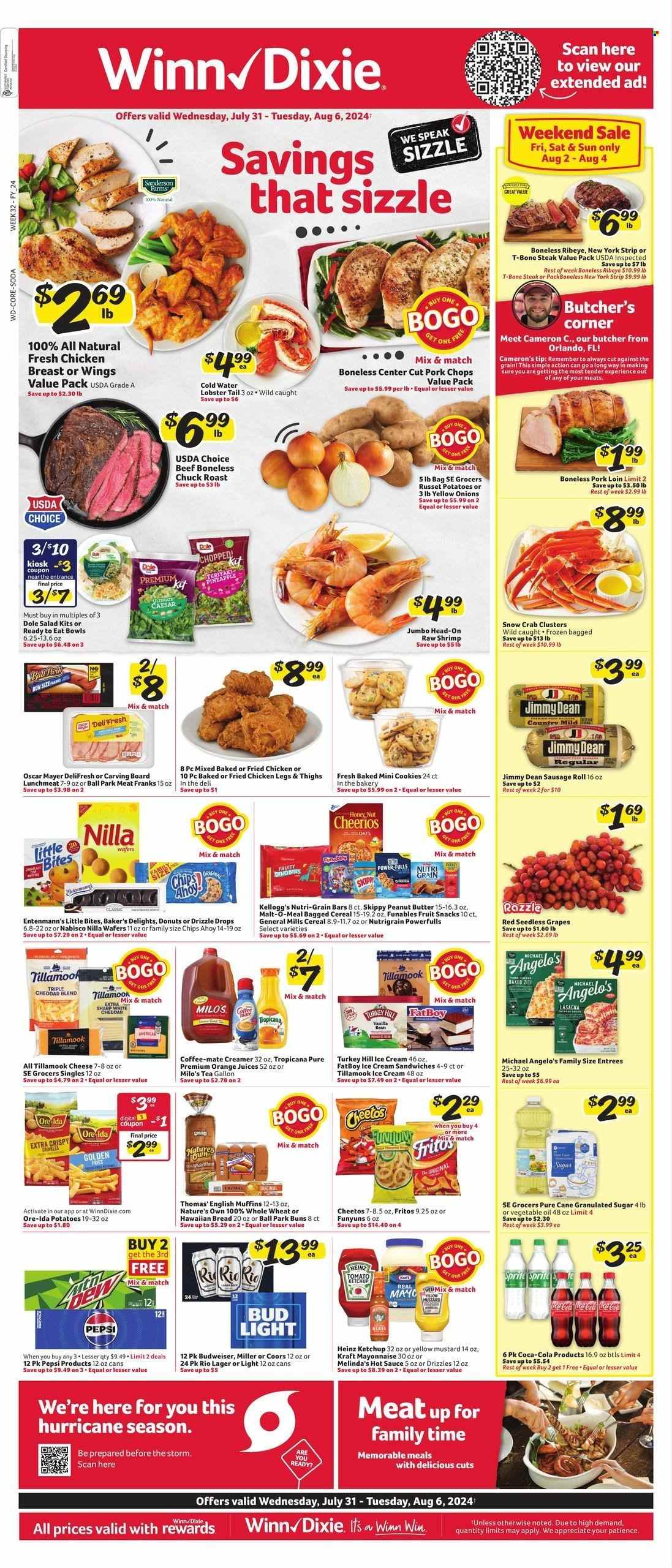 Winn Dixie ad - 07/31/2024 - 08/06/2024. Page 1