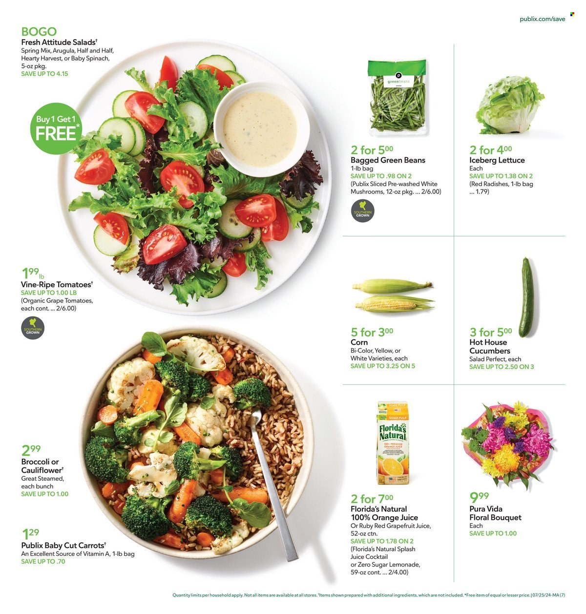 Publix ad - 07/25/2024 - 07/31/2024. Page 7