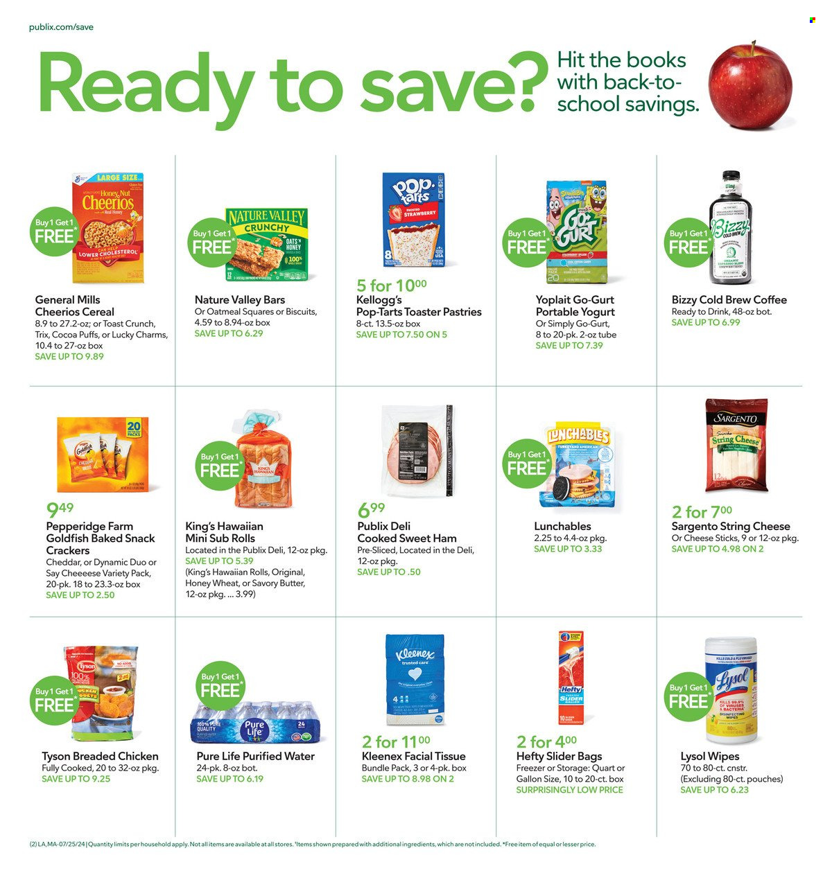 Publix ad - 07/25/2024 - 07/31/2024. Page 2