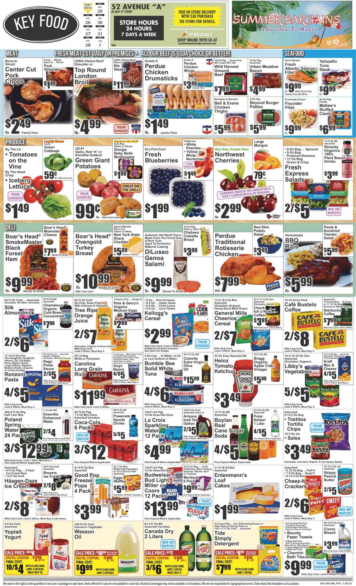 Key Food ad - 07/26/2024 - 08/01/2024. Page 1