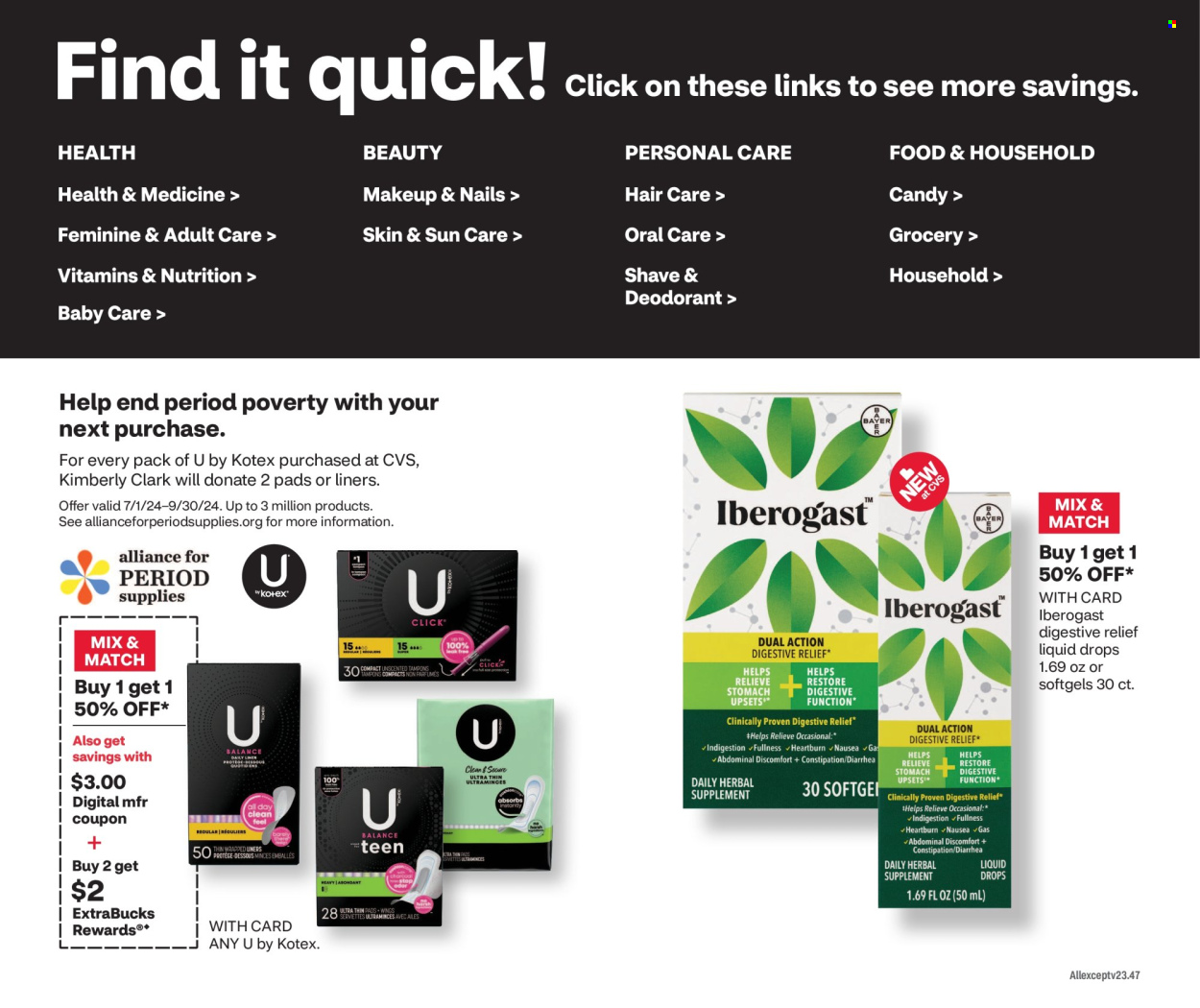 CVS Pharmacy ad - 07/28/2024 - 08/03/2024. Page 4