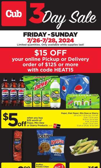 Cub Foods Flyer - 07/26/2024 - 07/28/2024.