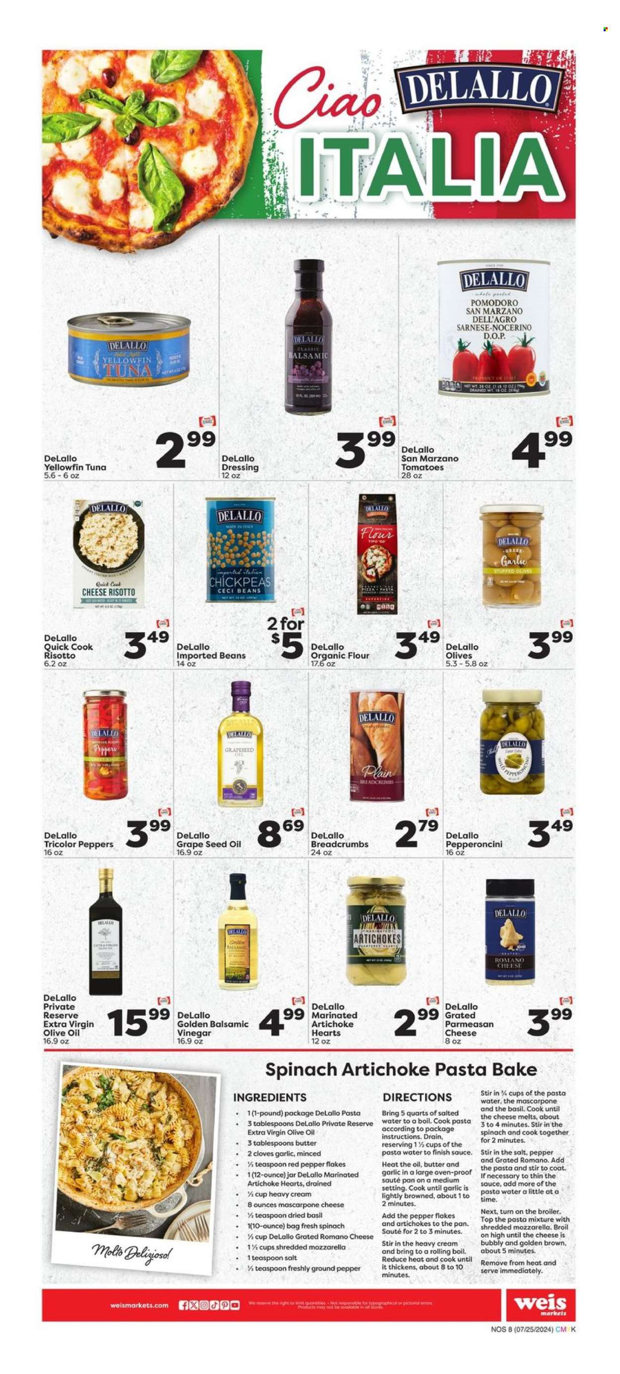 Weis ad - 07/25/2024 - 08/21/2024. Page 8