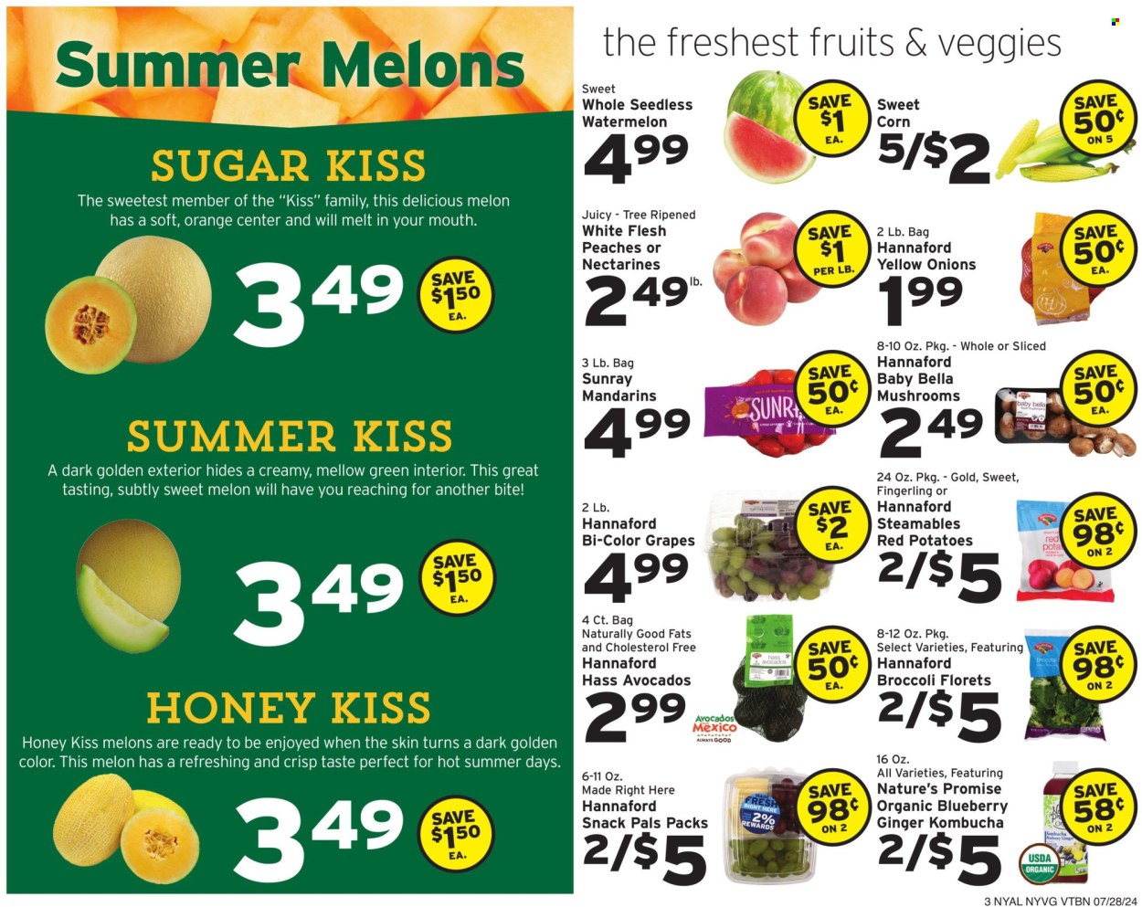 Hannaford ad - 07/28/2024 - 08/03/2024. Page 3