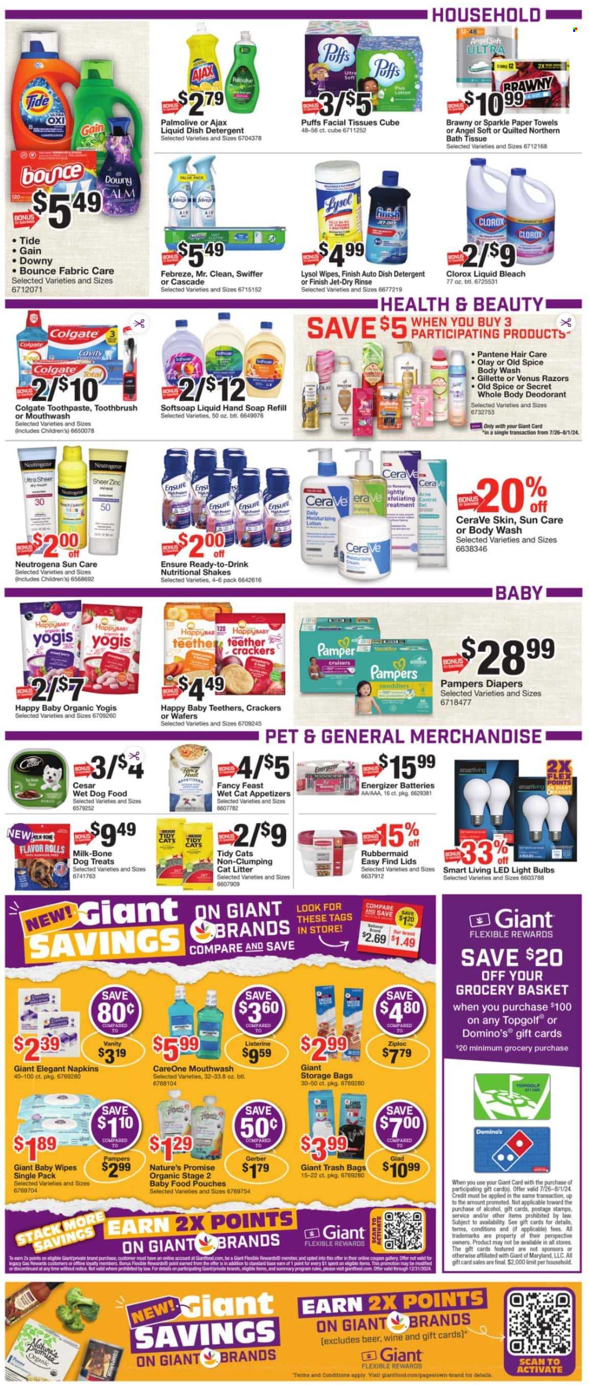 Giant Food ad - 07/26/2024 - 08/01/2024. Page 5