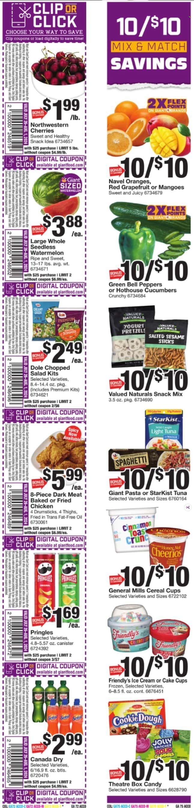 Giant Food ad - 07/26/2024 - 08/01/2024. Page 9