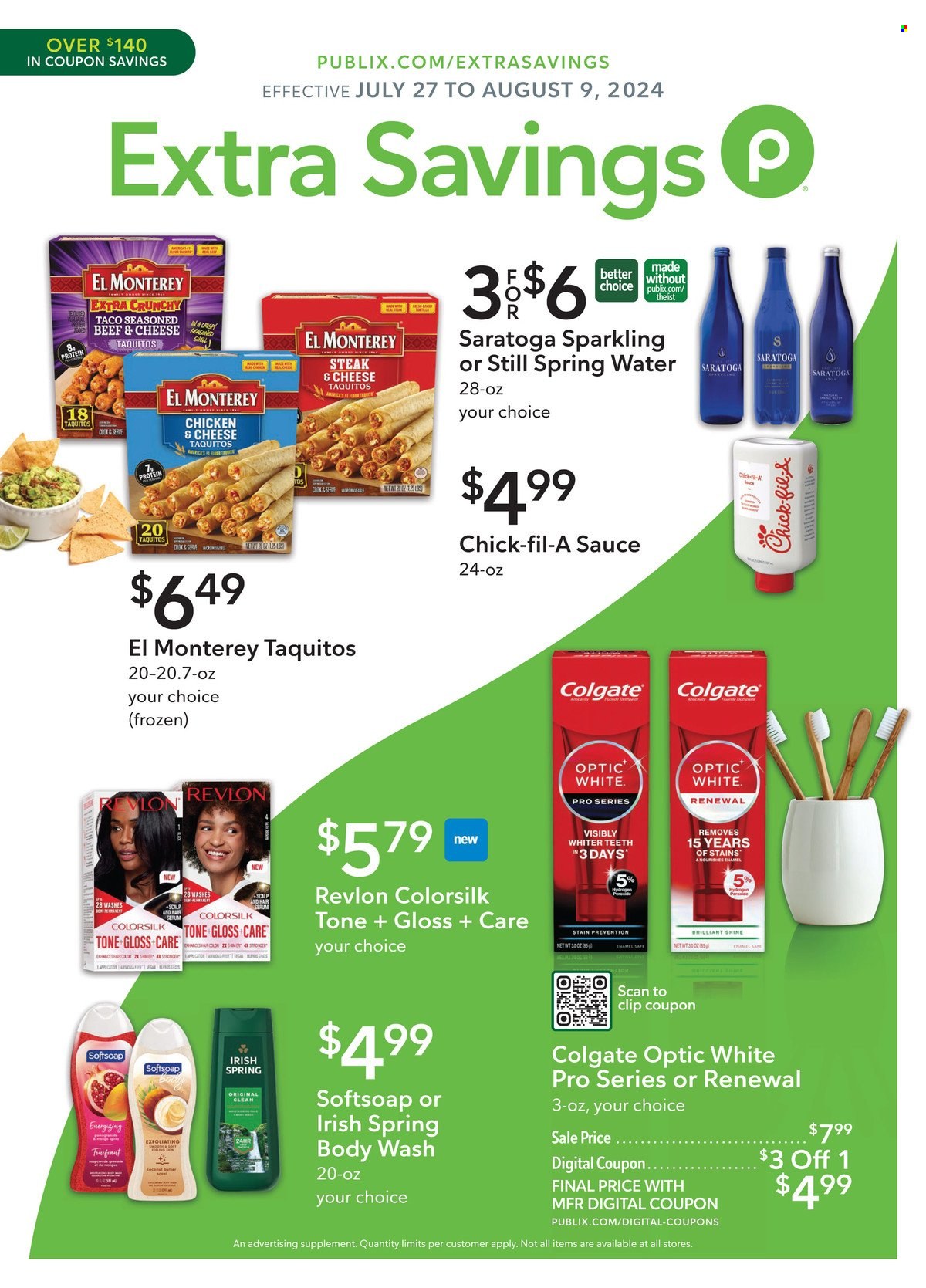 Publix ad - 07/27/2024 - 08/09/2024. Page 1