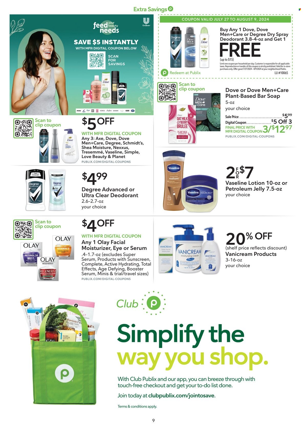 Publix ad - 07/27/2024 - 08/09/2024. Page 9