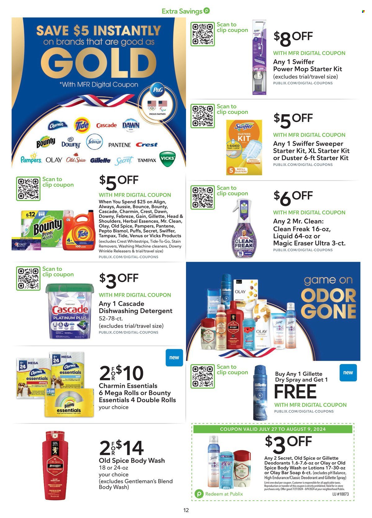 Publix ad - 07/27/2024 - 08/09/2024. Page 12