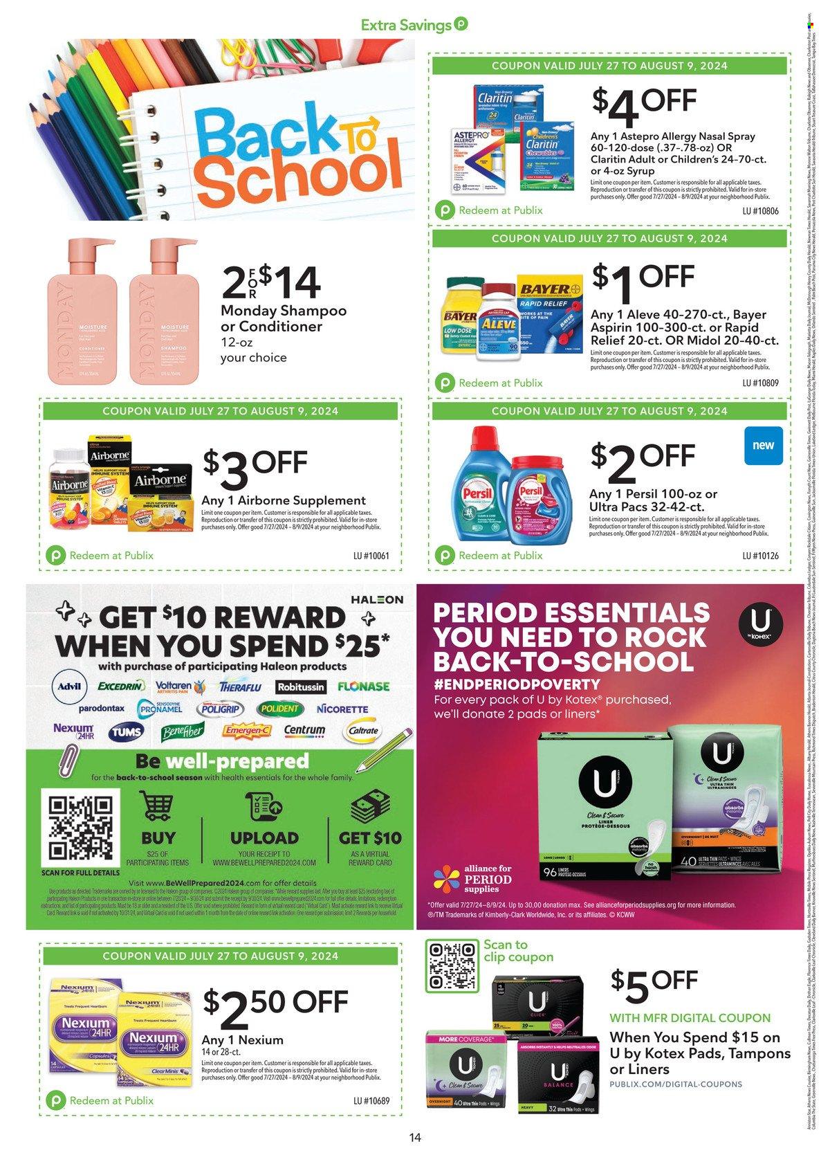 Publix ad - 07/27/2024 - 08/09/2024. Page 14