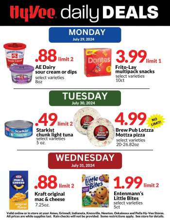 Hy-Vee Flyer - 07/29/2024 - 07/31/2024.