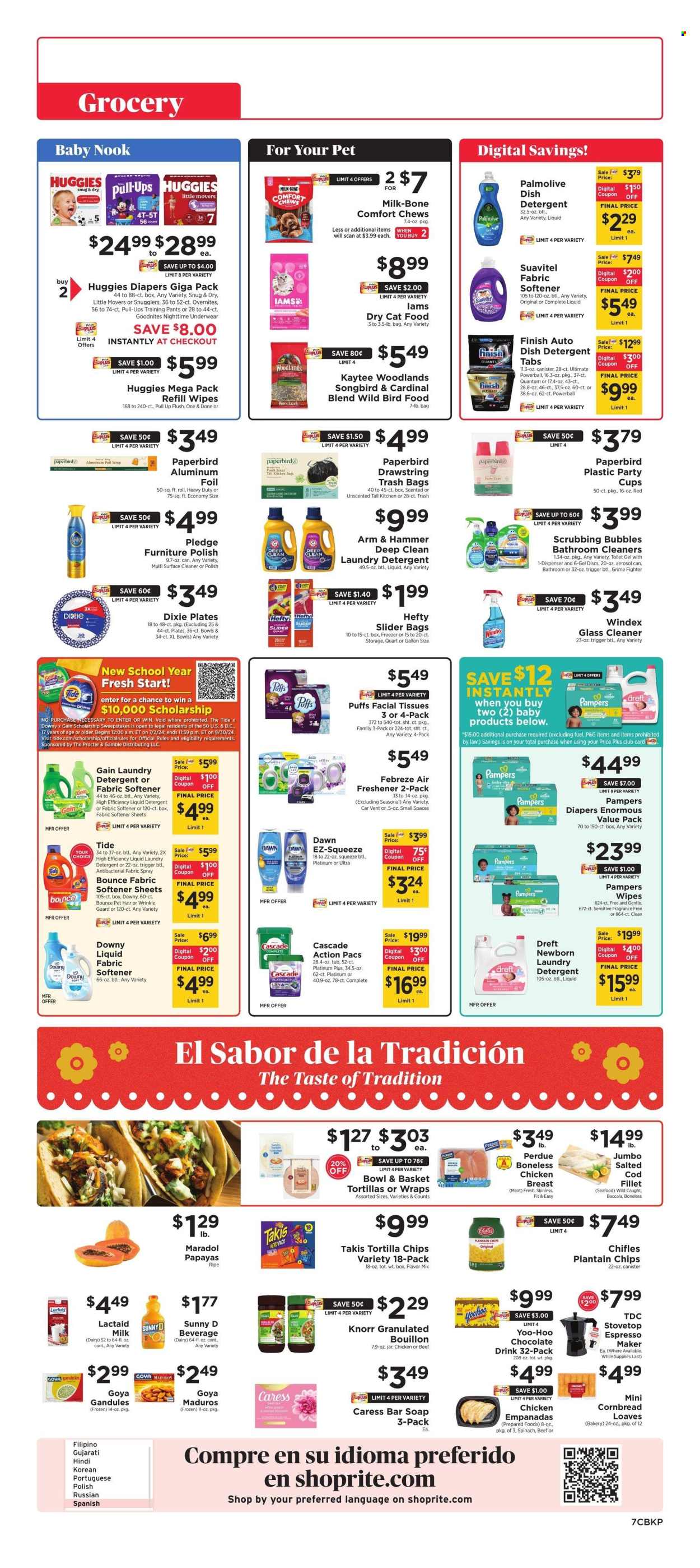 ShopRite ad - 07/28/2024 - 08/03/2024. Page 7