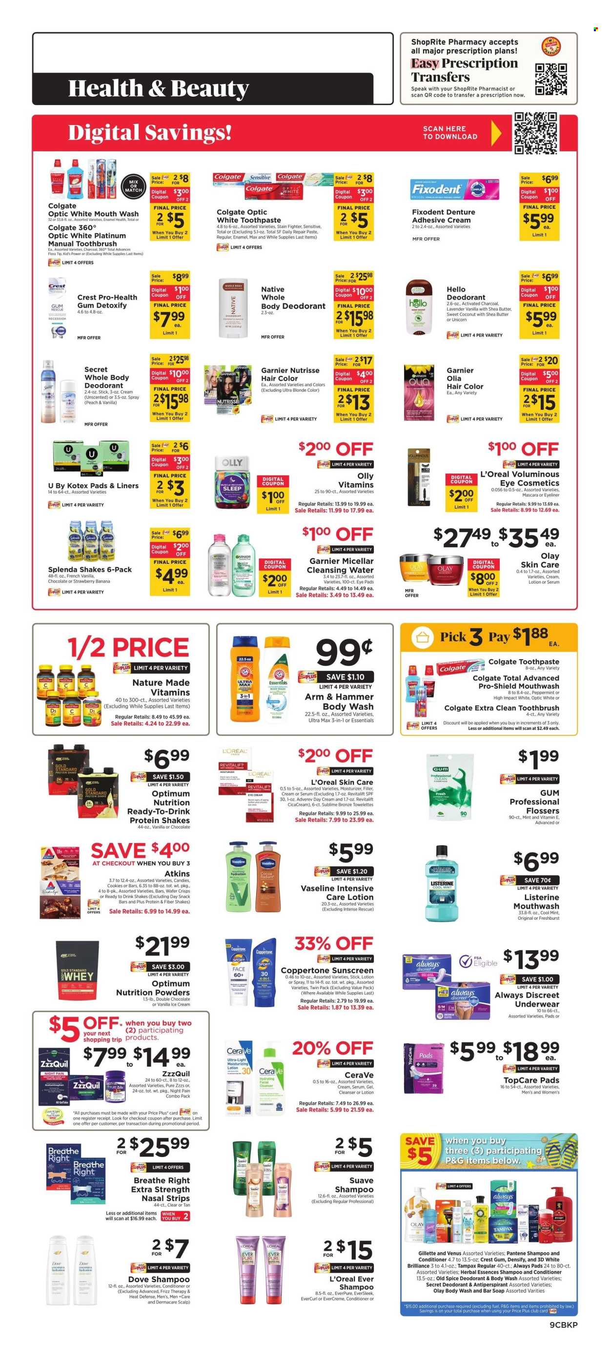 ShopRite ad - 07/28/2024 - 08/03/2024. Page 9