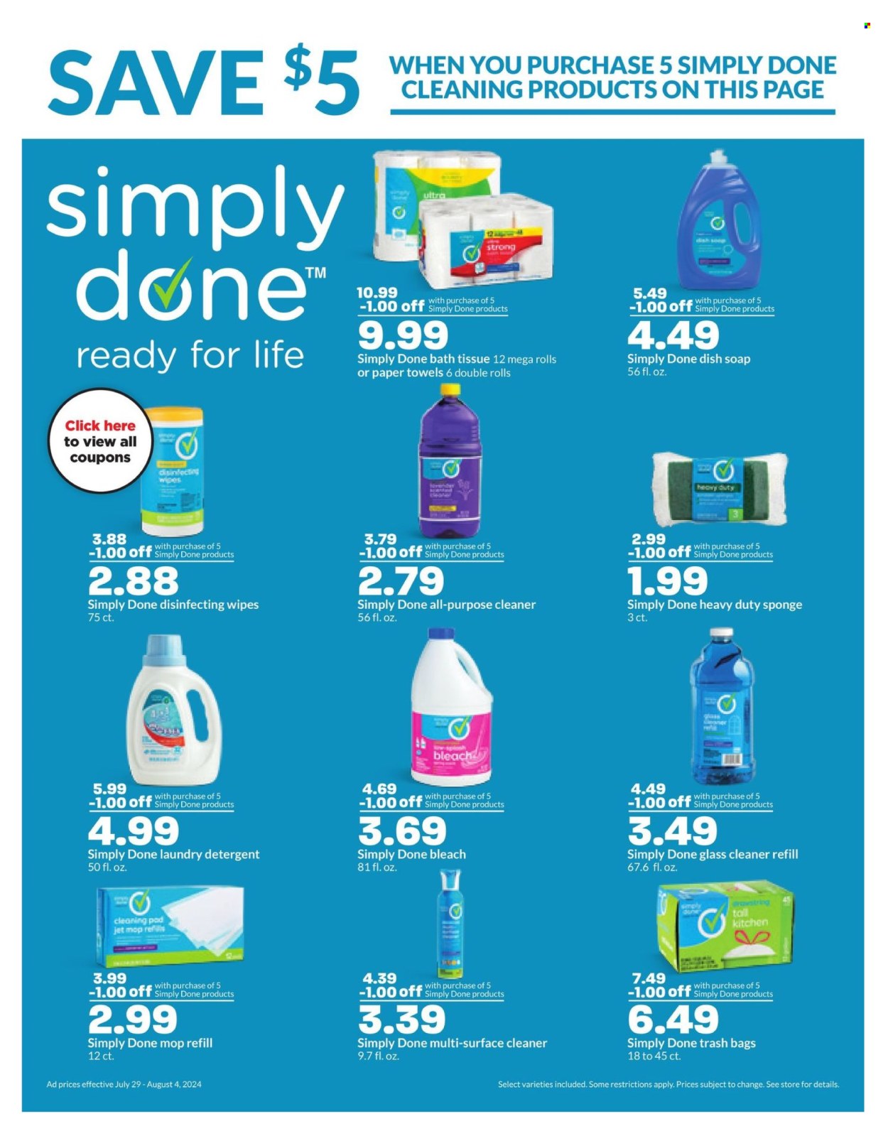 Hy-Vee ad - 07/29/2024 - 08/04/2024. Page 9