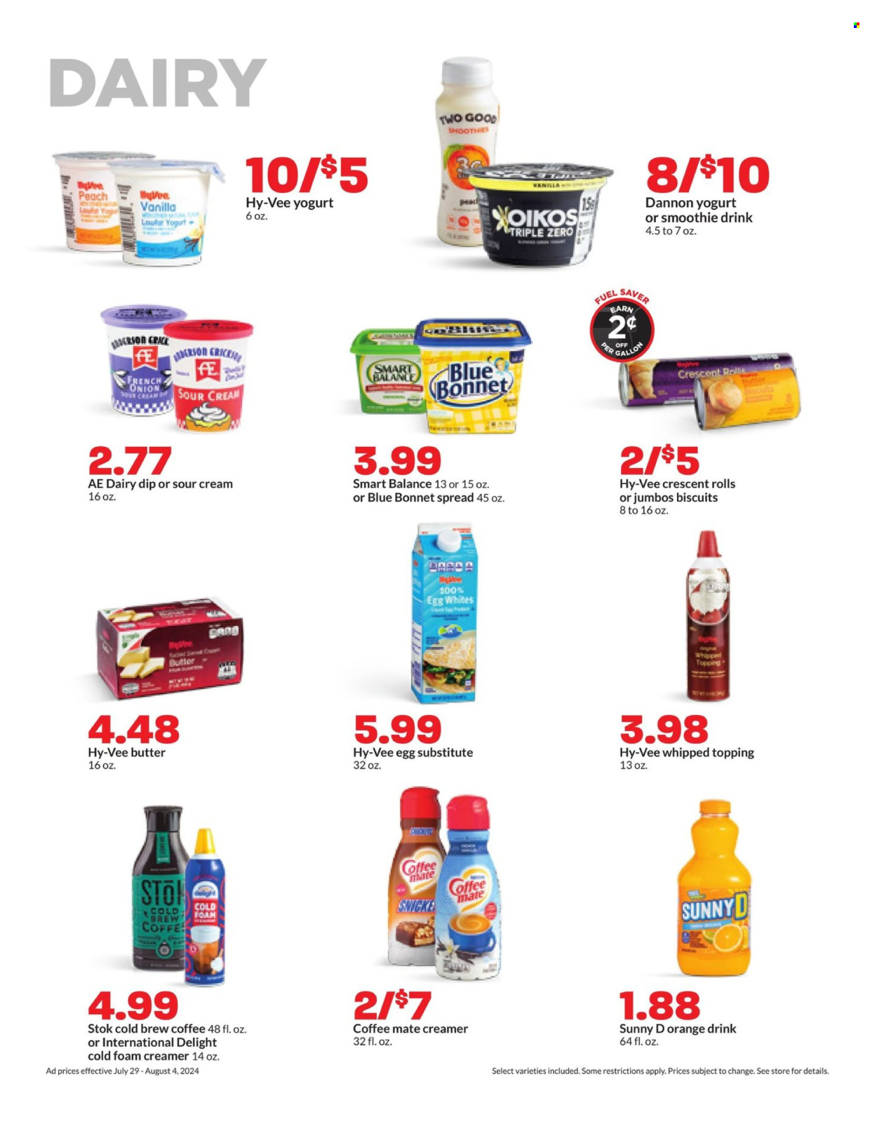 Hy-Vee ad - 07/29/2024 - 08/04/2024. Page 19