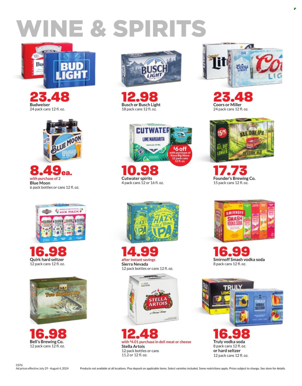Hy-Vee ad - 07/29/2024 - 08/04/2024. Page 24