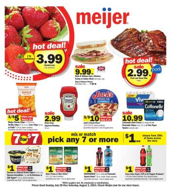 Meijer Flyer - 07/28/2024 - 08/03/2024.