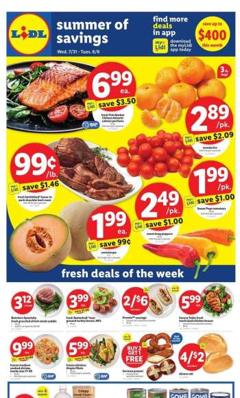 Lidl Flyer - 07/31/2024 - 08/06/2024.