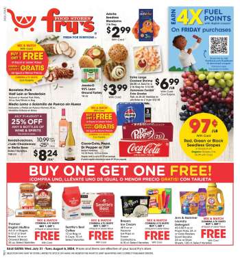 Fry’s Flyer - 07/31/2024 - 08/06/2024.