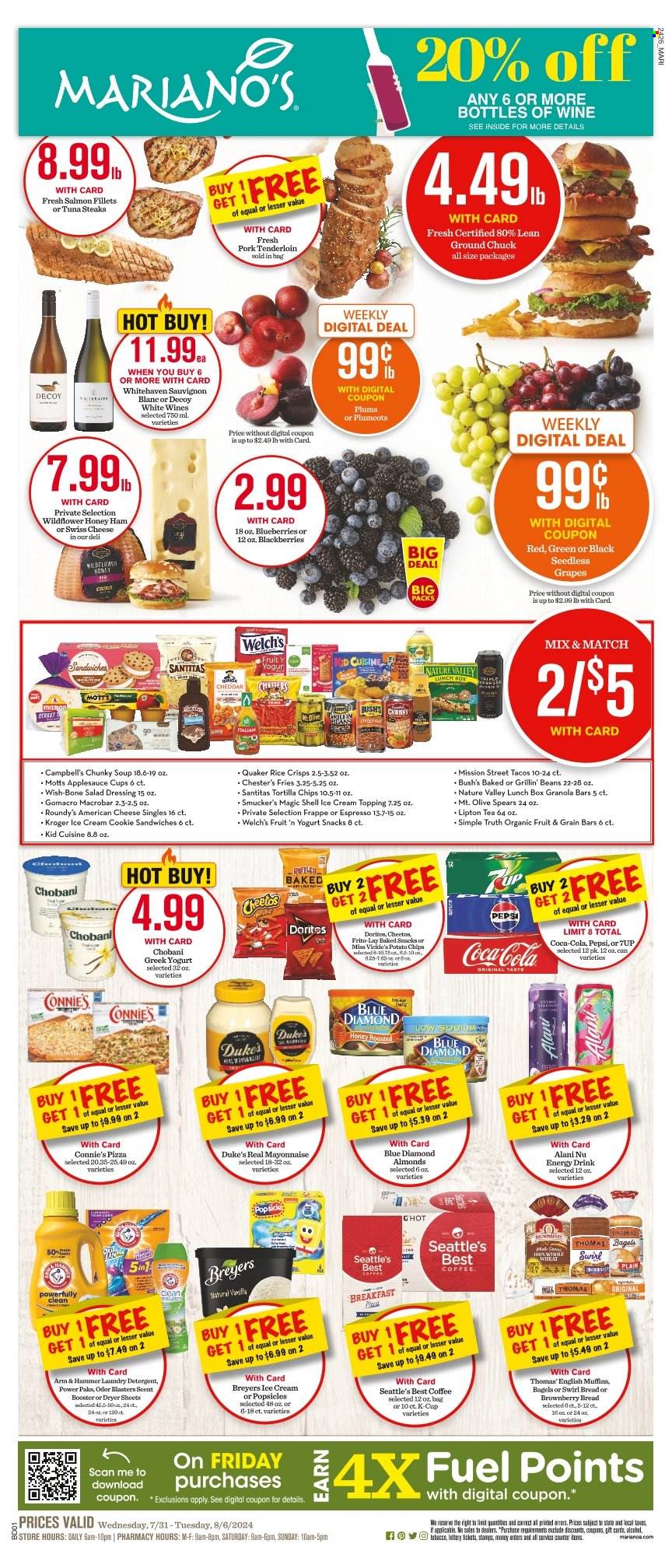 Mariano’s ad - 07/31/2024 - 08/06/2024. Page 1
