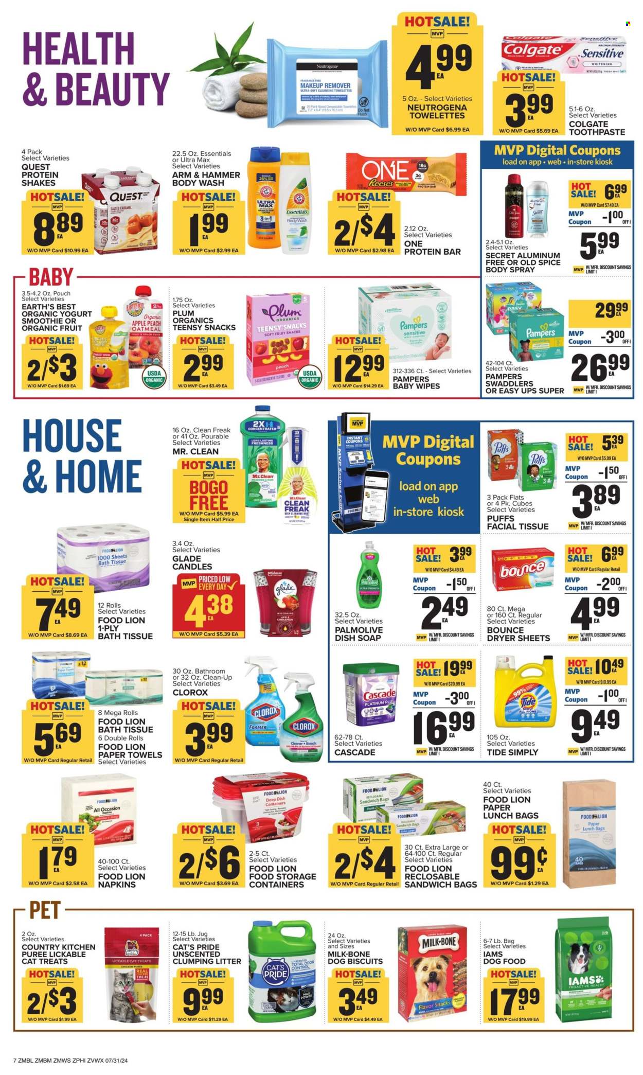 Food Lion ad - 07/31/2024 - 08/06/2024. Page 7