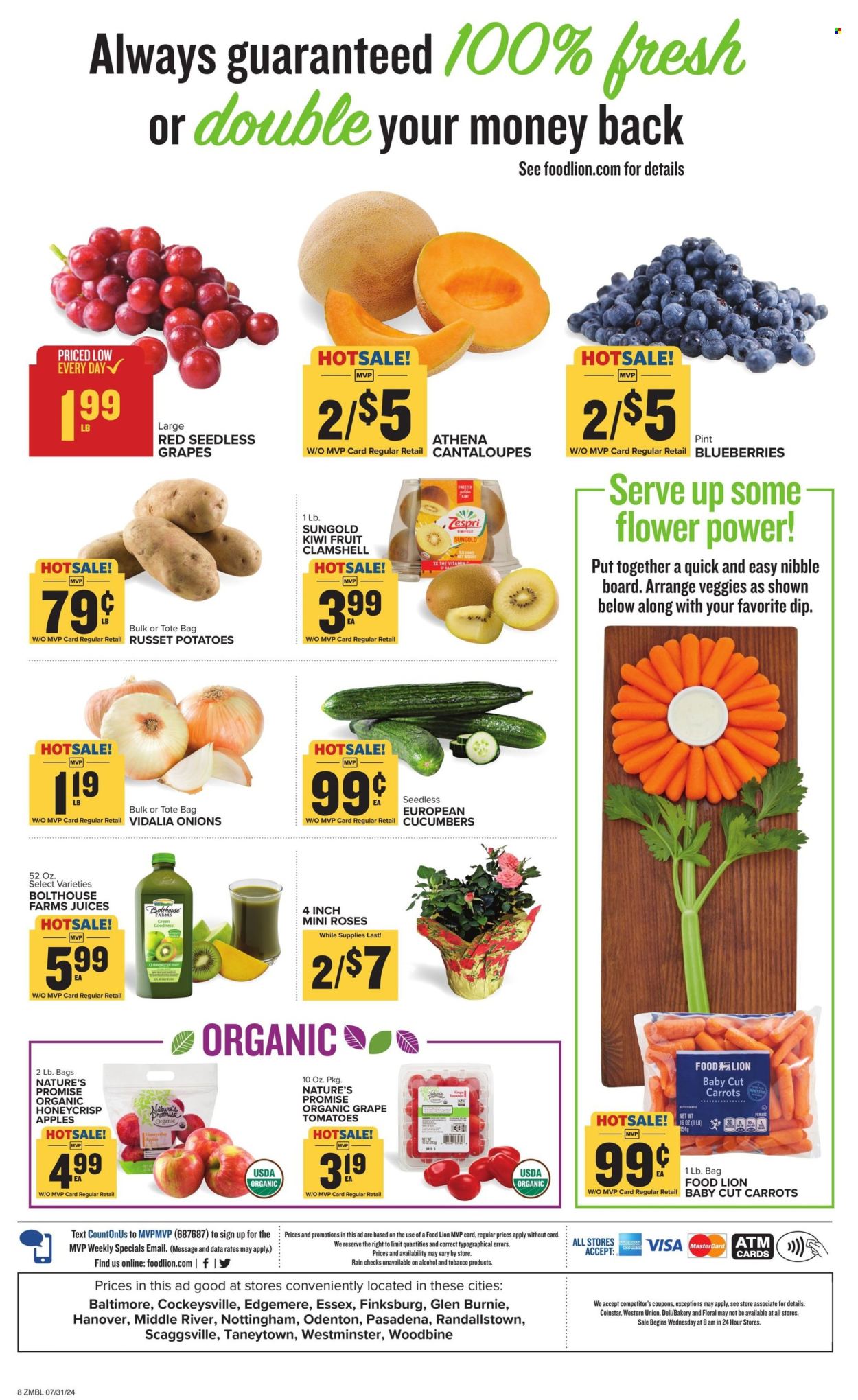 Food Lion ad - 07/31/2024 - 08/06/2024. Page 8