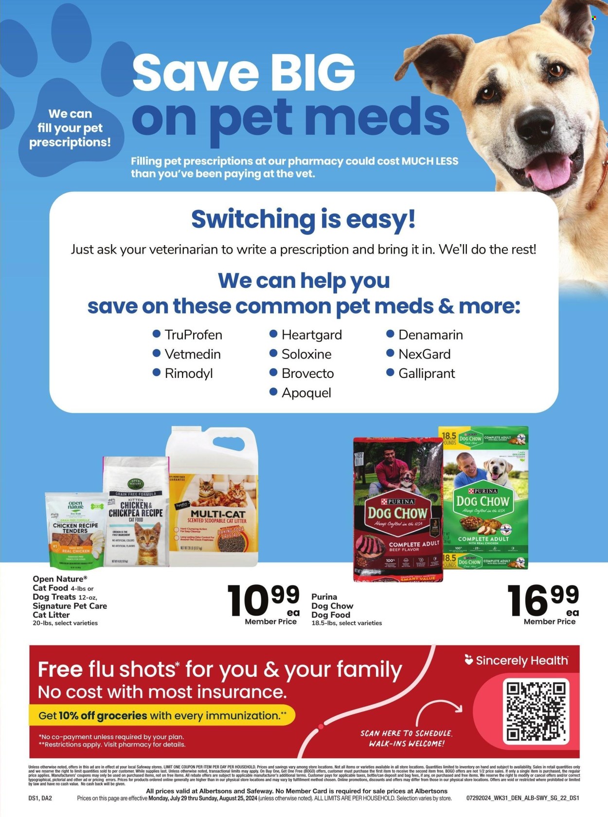 Albertsons ad - 07/29/2024 - 08/25/2024. Page 20