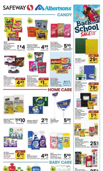 Albertsons Flyer - 07/31/2024 - 08/13/2024.