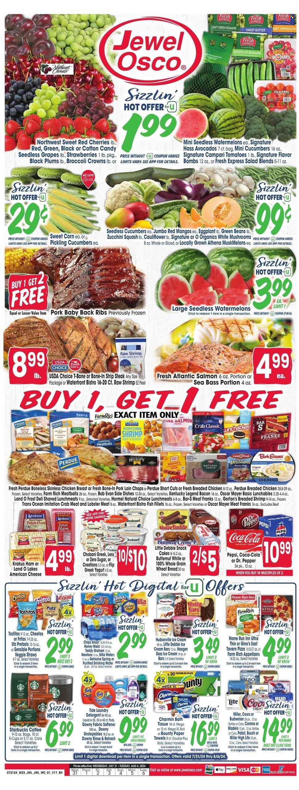 Jewel Osco ad - 07/31/2024 - 08/06/2024. Page 1