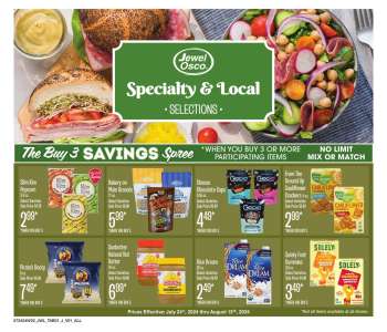 Jewel Osco Flyer - 07/24/2024 - 08/13/2024.