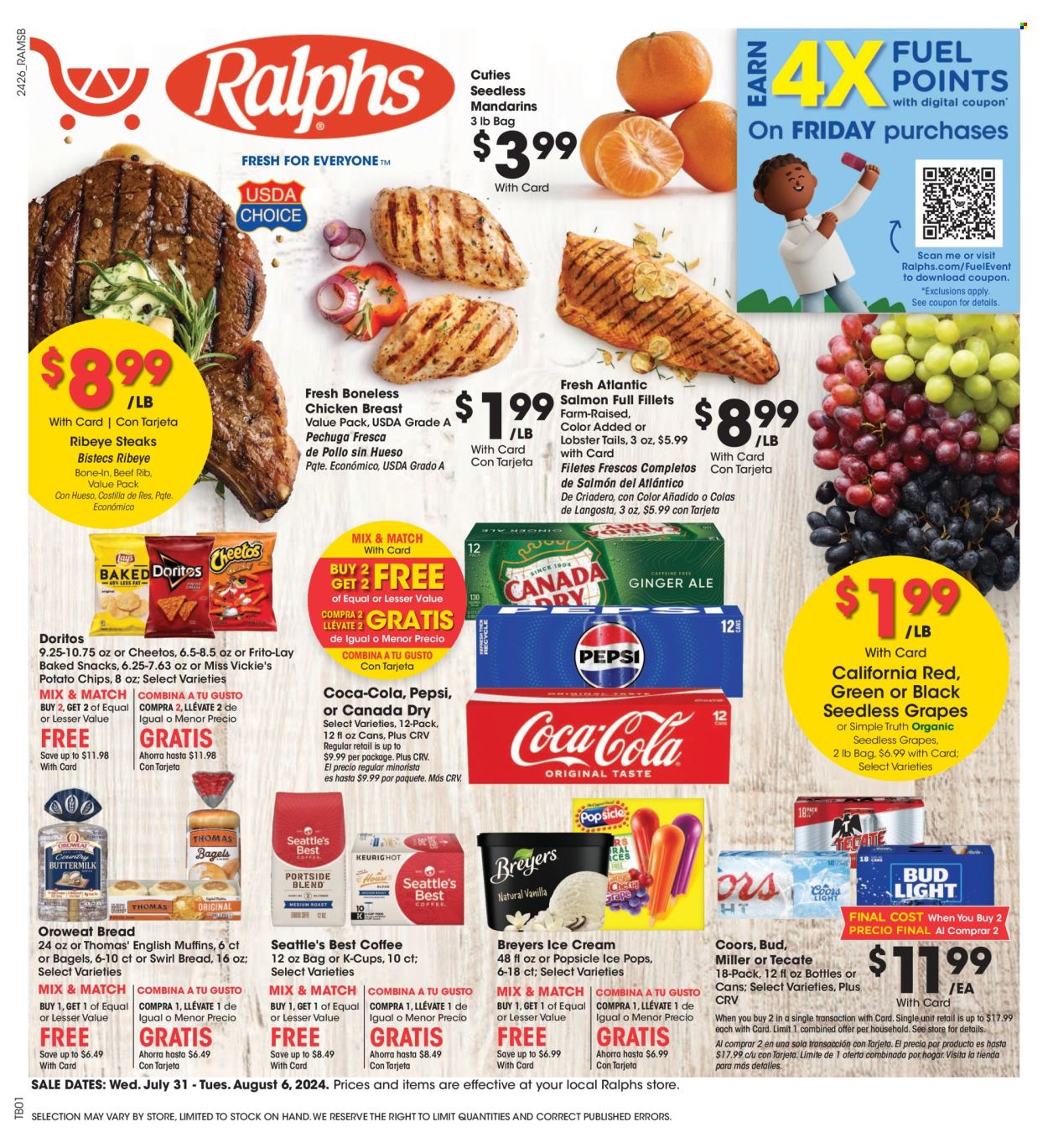 Ralphs ad - 07/31/2024 - 08/06/2024. Page 1