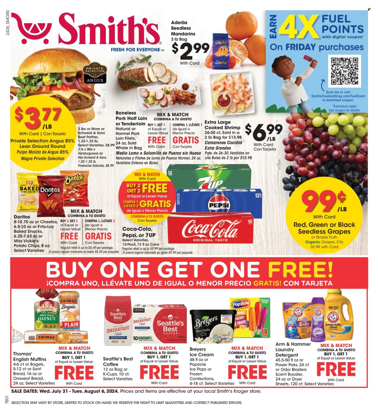 Smith's ad - 07/31/2024 - 08/06/2024. Page 1