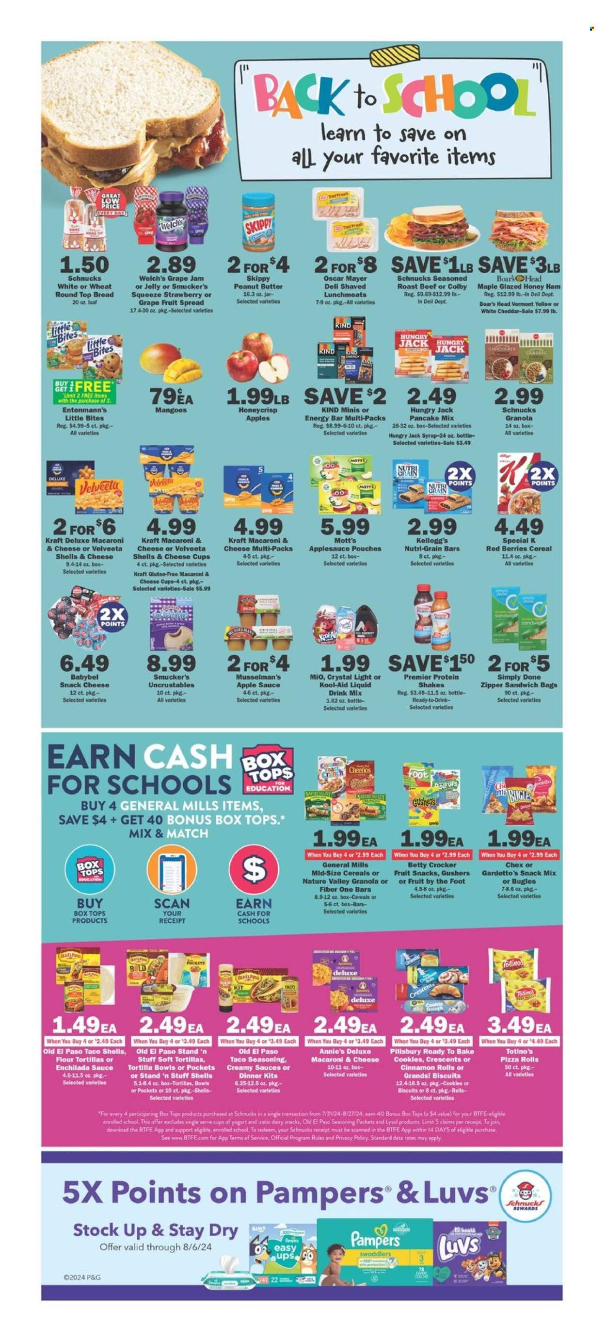 Schnucks ad - 07/31/2024 - 08/06/2024. Page 2