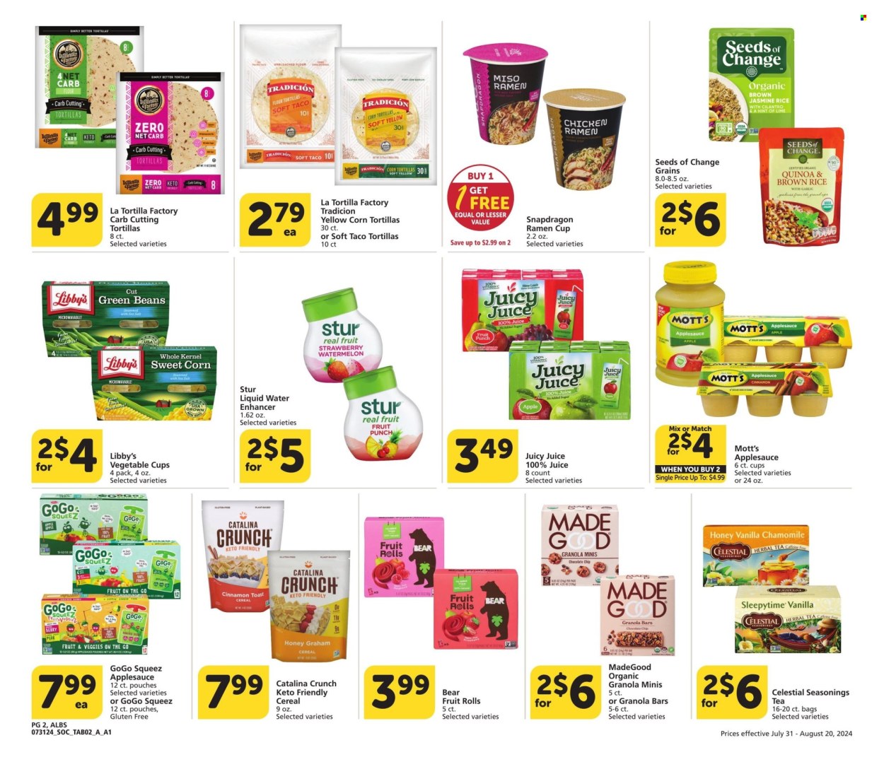Albertsons ad - 07/31/2024 - 08/20/2024. Page 2