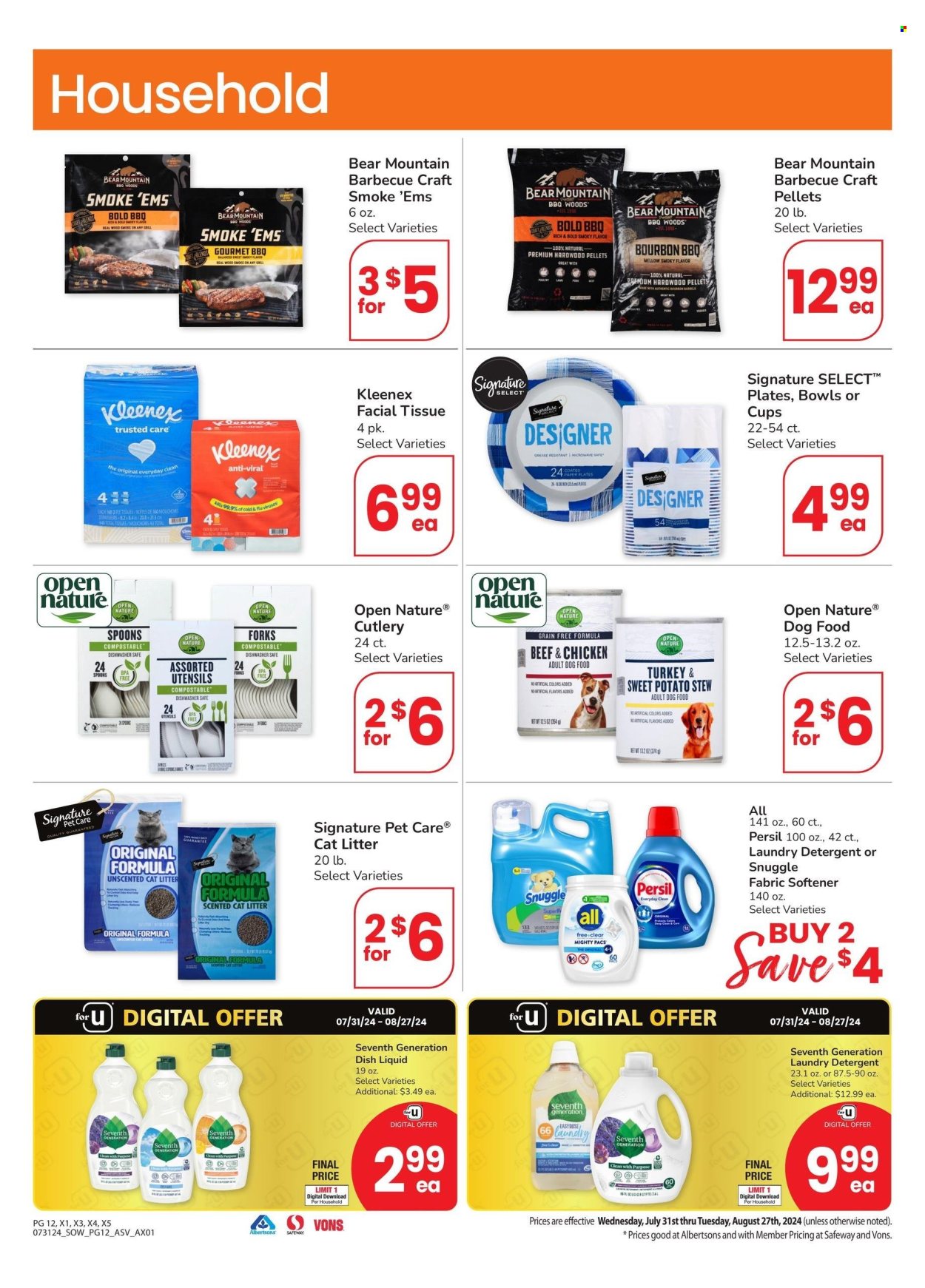 Albertsons ad - 07/31/2024 - 08/27/2024. Page 12