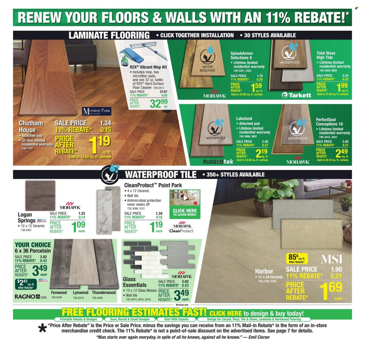 Menards ad - 08/01/2024 - 08/11/2024. Page 2