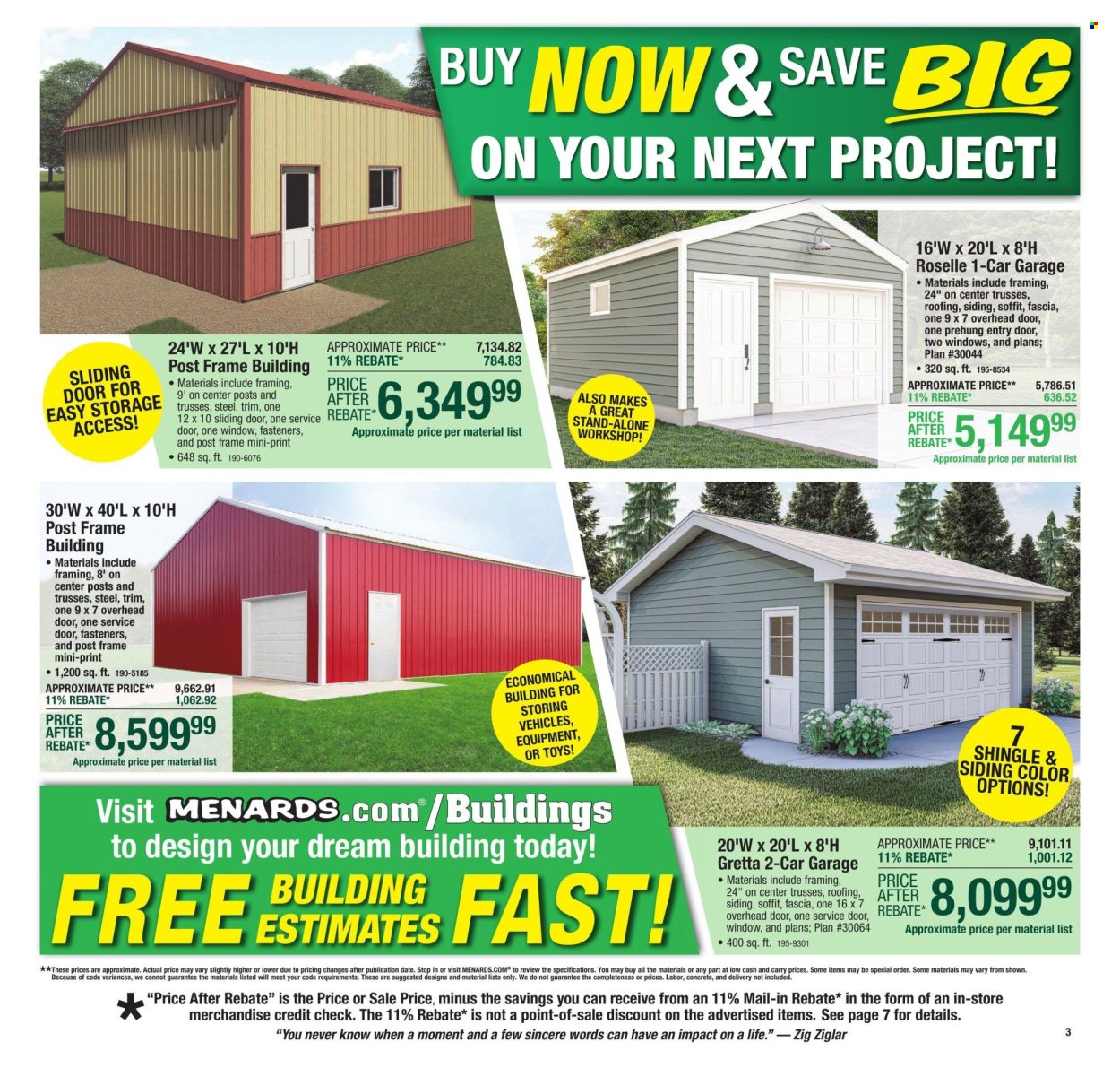 Menards ad - 08/01/2024 - 08/11/2024. Page 5