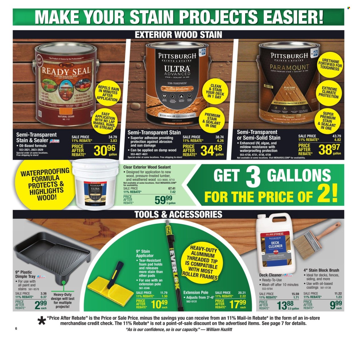 Menards ad - 08/01/2024 - 08/11/2024. Page 12