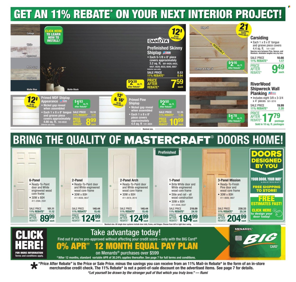 Menards ad - 08/01/2024 - 08/11/2024. Page 14