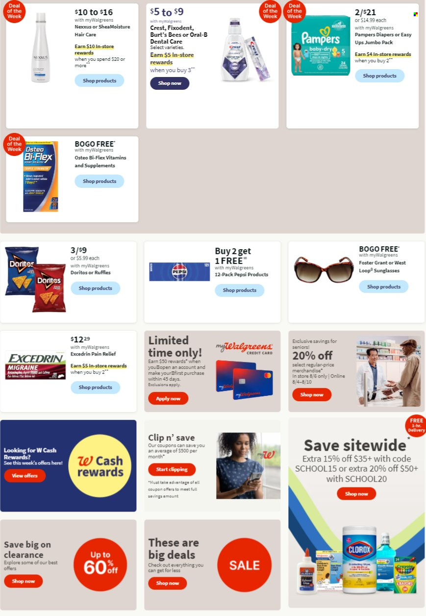 Walgreens ad - 08/04/2024 - 08/10/2024. Page 2