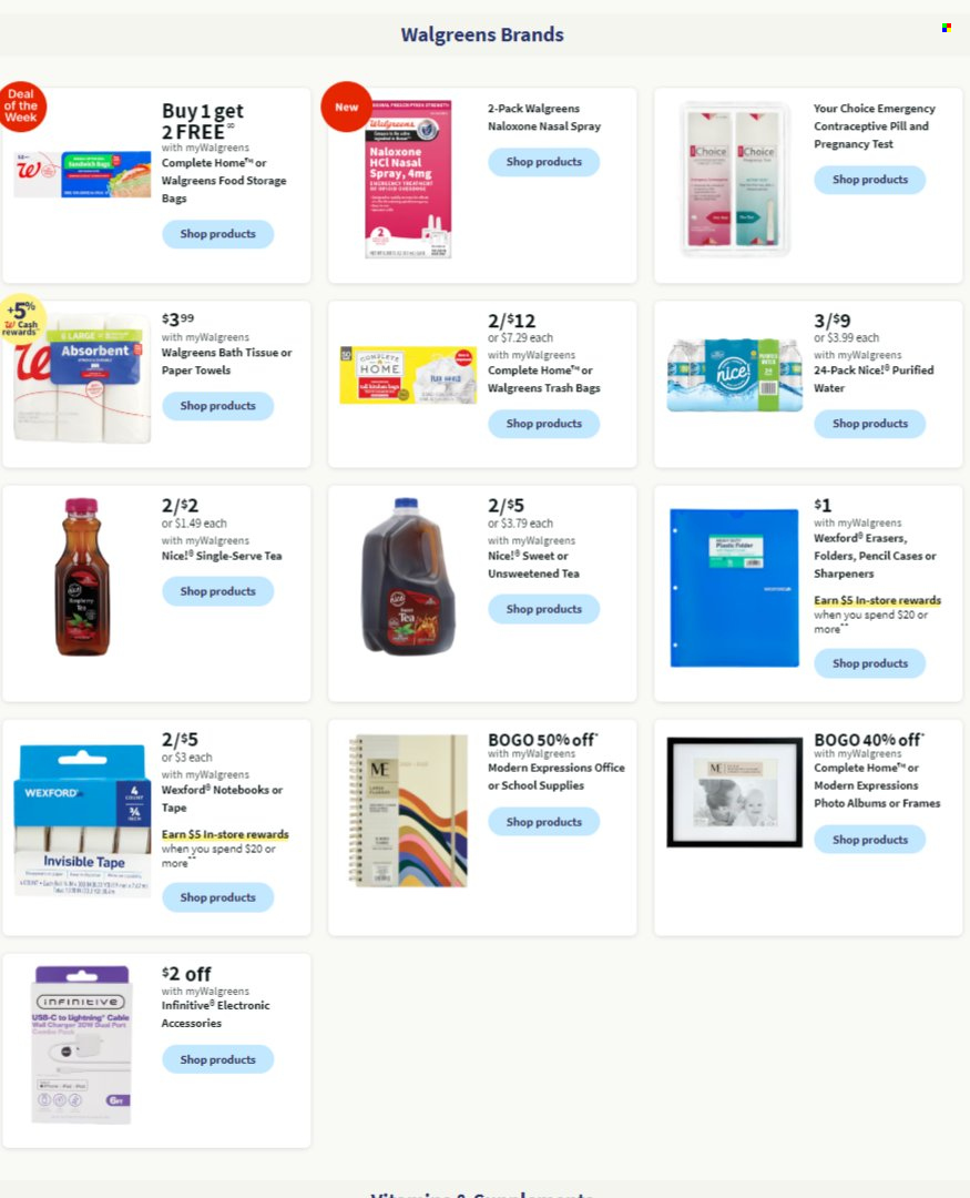 Walgreens ad - 08/04/2024 - 08/10/2024. Page 3