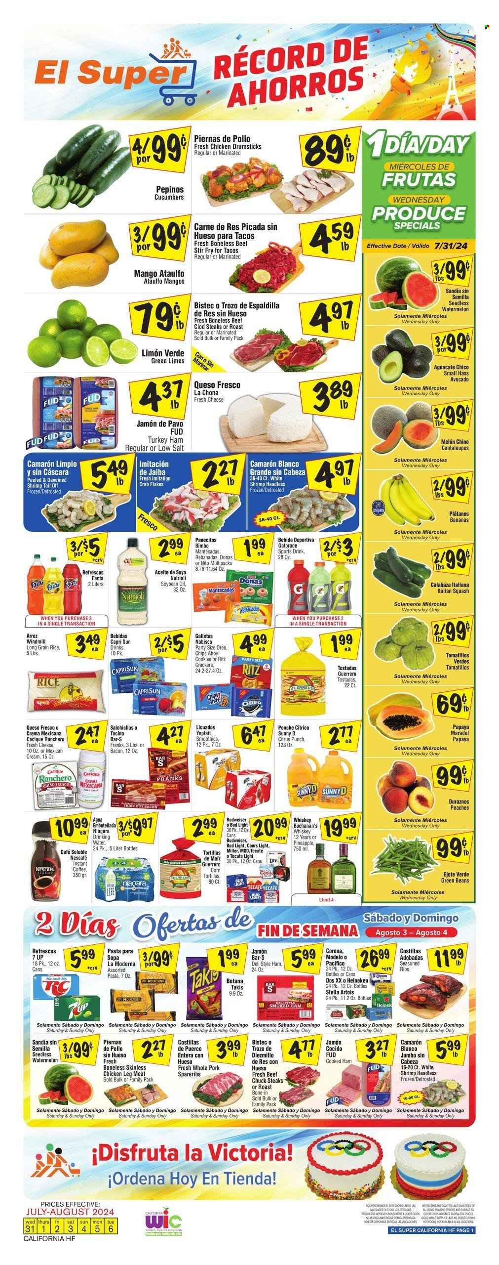 El Super ad - 07/31/2024 - 08/06/2024. Page 1