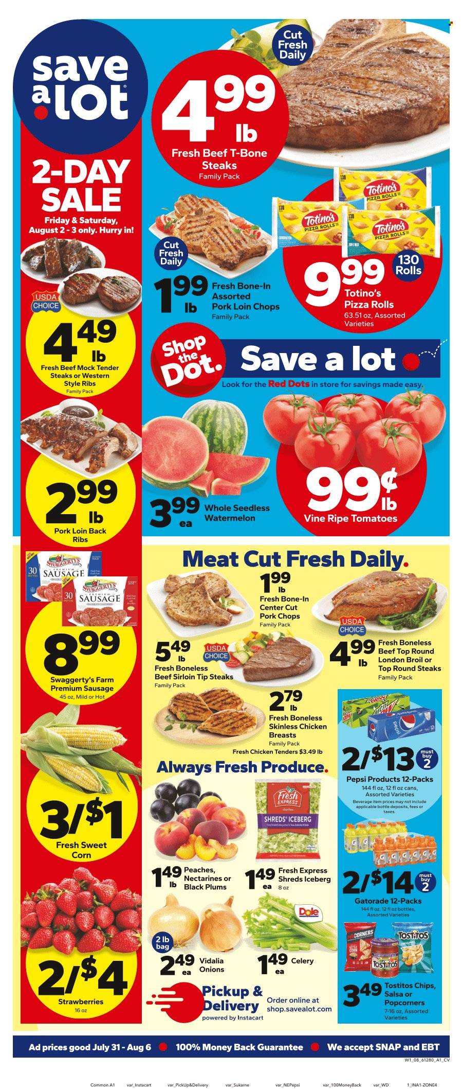 Save a Lot ad - 07/31/2024 - 08/06/2024. Page 1