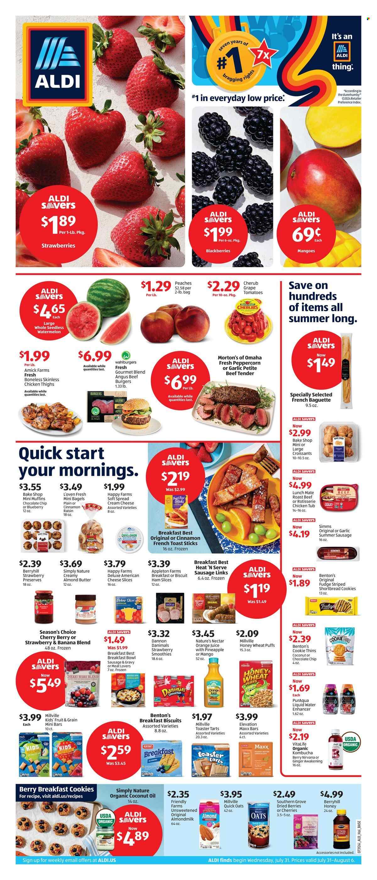 ALDI ad - 07/31/2024 - 08/06/2024. Page 1