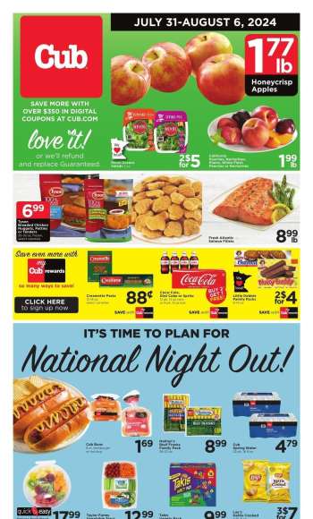 Cub Foods Flyer - 07/31/2024 - 08/06/2024.